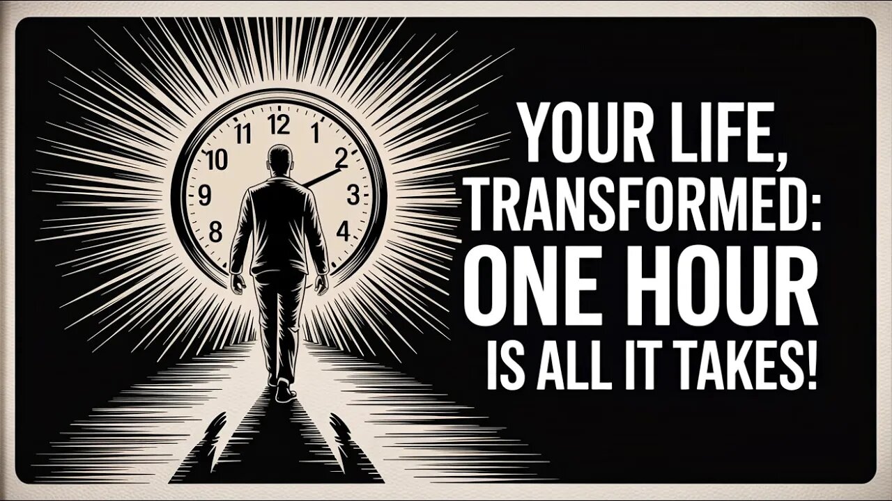 Your Life, Transformed: One Hour is All It Takes! #lifetransformation #newbeginnings