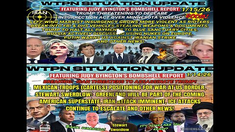 SHituation UPDate - 1/15 & 1/14 2026 [Global Financial Reset Incoming, Plus WAR]