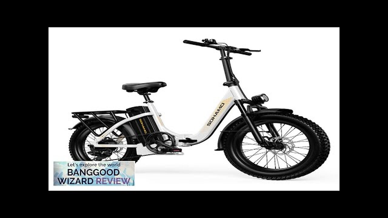 USA DIRECT SOHAMO S3-20Ah Electric Bike 48V 20Ah 750W 20*3.0 Inch Electric Review