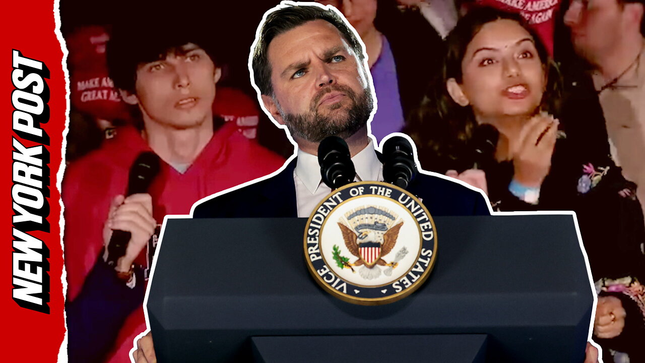 JD Vance clashes with students over immigration at Turning Point USA event