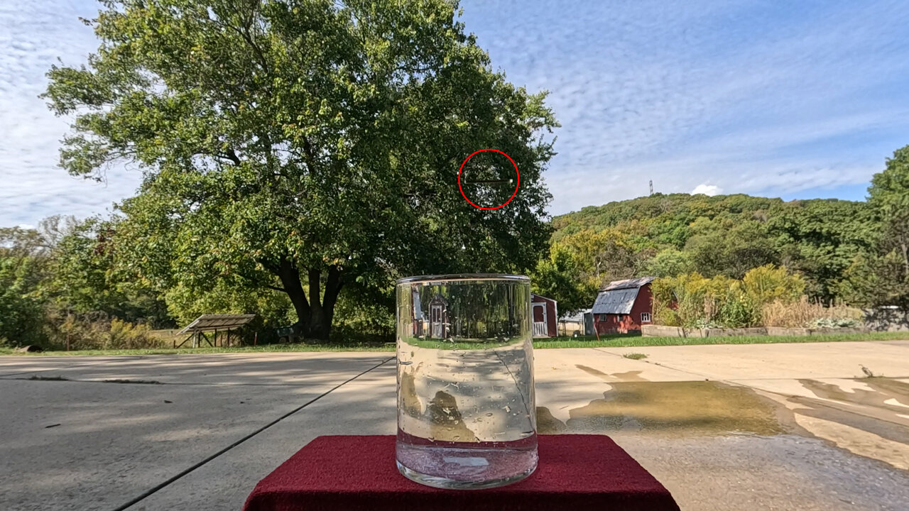 Slow Motion 1 Oz Bronze Bar Drop / Splash