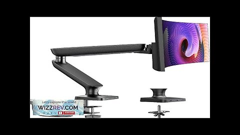 HUANUO Single Monitor Mount for 13-34 Inch Screens up to 24 lbs Review