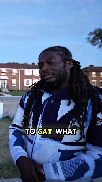 This is real, unfiltered conversation at the ICE Protests outside of Chicago.