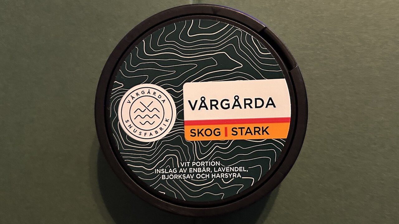 Vårgårda Skog Stark Snus Review
