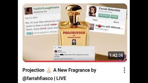 GG 20251016 Projection 👃🏻 A New Fragrance by @farrahfiasco LIVE
