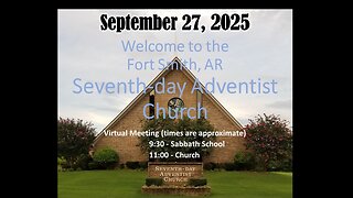 Sabbath School: Exodus - TBD / Resisting Revenge - Steve Windler