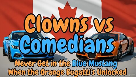 Never Get in the Blue Mustang When the Orange Bugatti’s Unlocked