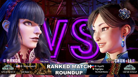 Kuya Kalbo SF6 Ranked Roundup. Chun Li Master Rank [Hori Fight Stick]