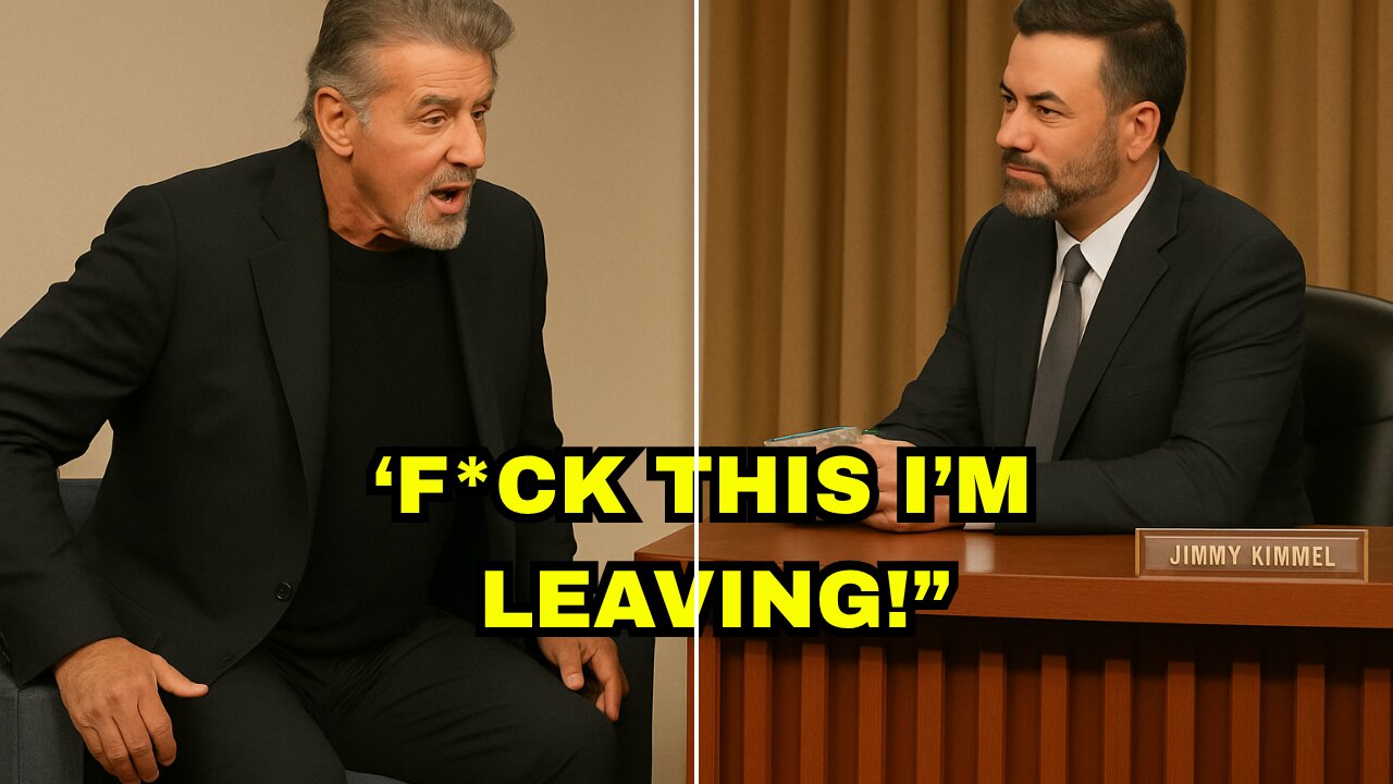 Stallone Walks Out on Jimmy Kimmel After Brutal Exchange – ‘You Went Too Far!’