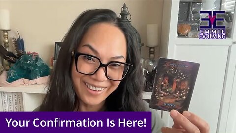 This is the confirmation you have been waiting for.