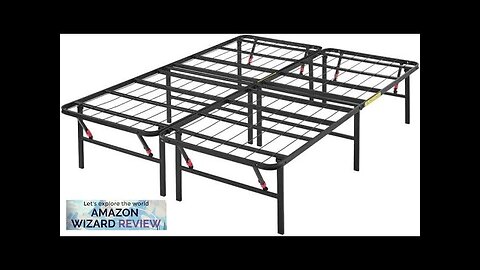 Amazon Basics Foldable Metal Platform Bed Frame with Tool Free Setup 14 Review