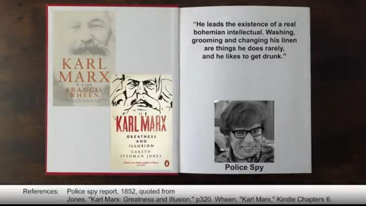 The REAL ‘life’ of KARL MARX: He spent his entire life avoiding work, sponging off his friends & family ~ by TIKhistory (7.22.24)