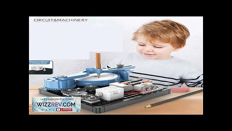 Painter Children DIY Mechanical Painting Science Suit Scientific Physics Manual Experiment Review