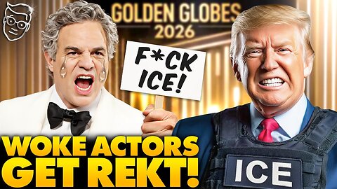 Trump White House DESTROYS Woke Marvel Actors CRYING at Hollywood Award Show Over ICE Deportations