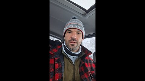 First real snow day! Lift with your legs and Kick Some Butt!