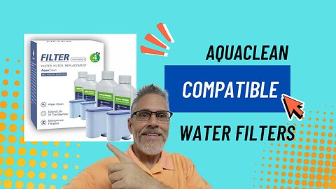 AquaClean Compatible Water Filters 2 Pack & Descaling Liquid