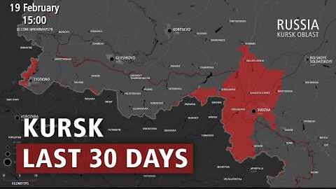 Ukraine Invasion of Russia: Kursk Attack – Every Day [JAN 19 - FEB 19 2025]