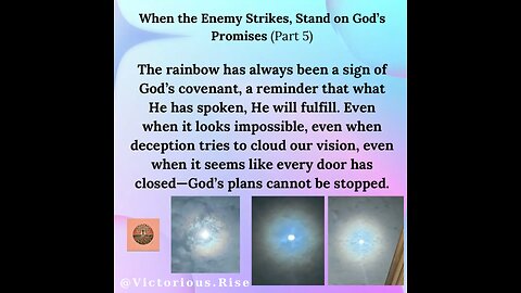 When the Enemy Strikes, Stand on God’s Promises (Part 5)