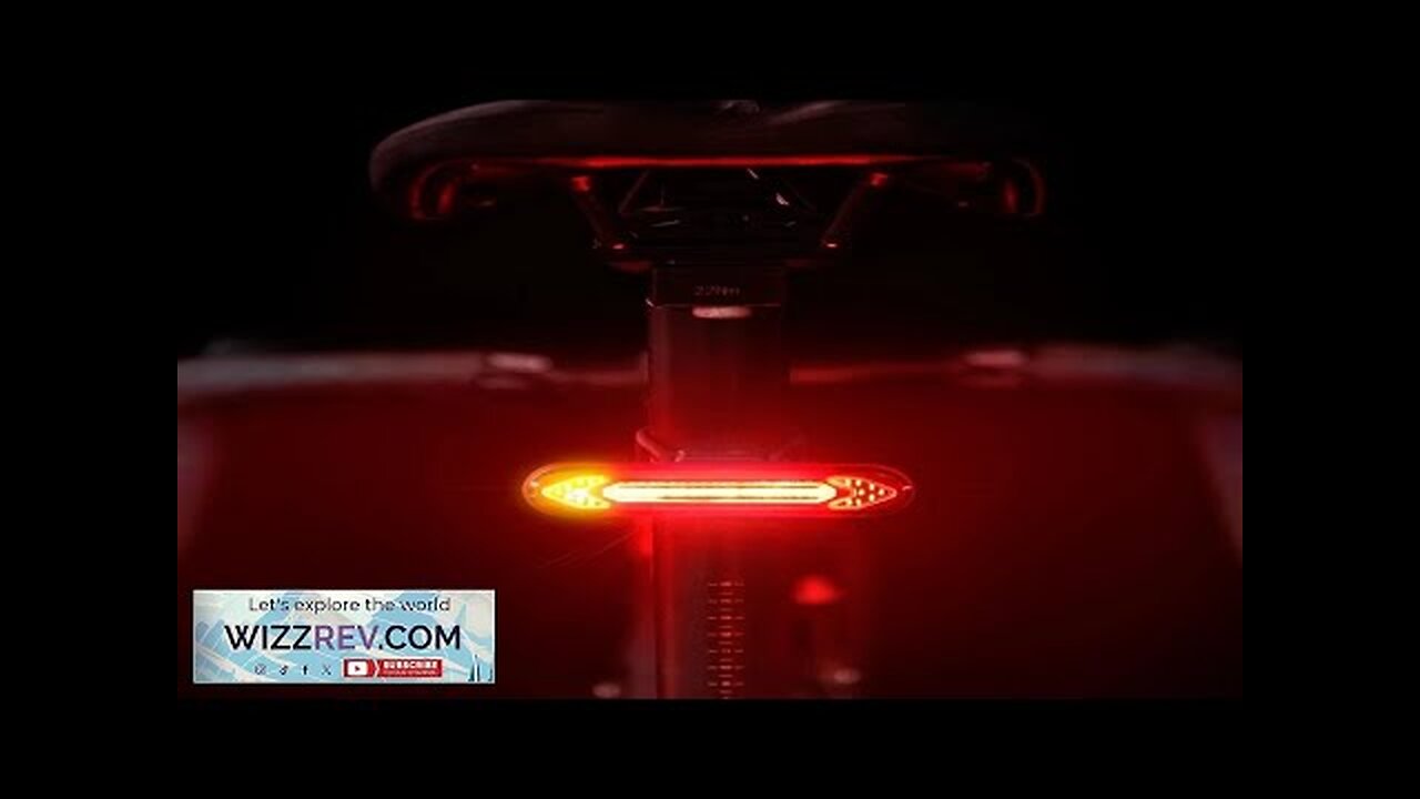 Bicycle Light USB Rechargeable Tail Light Warning Bike Rear Light Smart Wireless Review