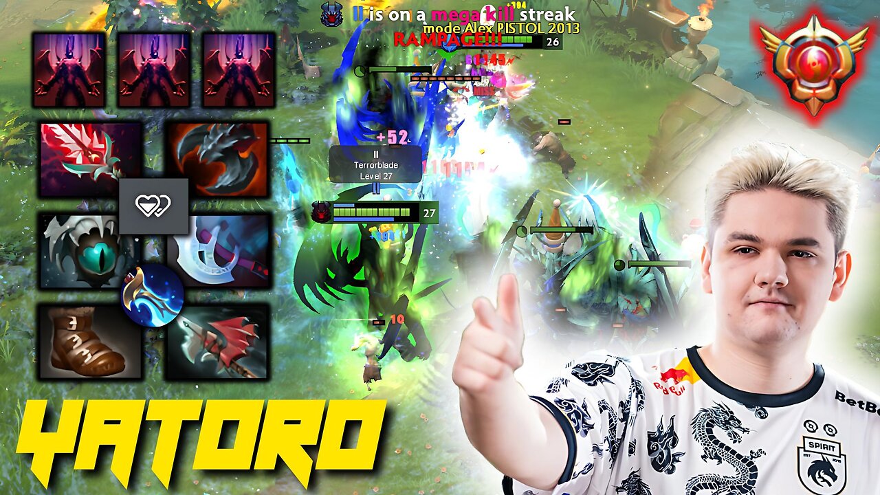 YATORO TERRORBLADE HARD CARRY SLAUGHTERS EVERYONE