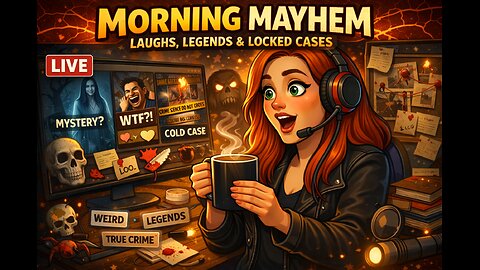 Morning Mayhem: Laughs, Legends &True Crime Cases