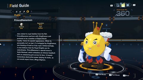 princemamemon all digivolution/de-digivolution/profile Digimon Story Time Stranger