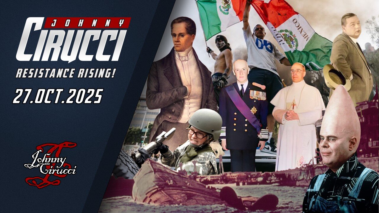 Vatican’s Military, Fatty’s Scandal, Canada Tyranny, Kaiju PsyOp, Masonic Mexas