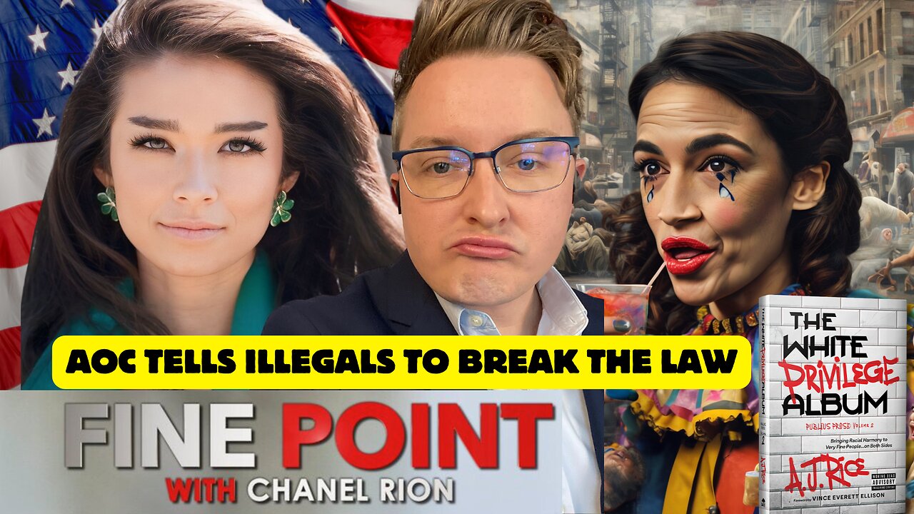 AJ Rice on FINE POINT with Chanel Rion | AOC, TikTok, ICE Raids & the Democratic Party