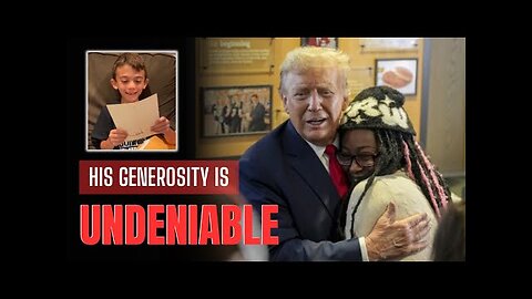 Heart of Gold: Donald Trump s Generosity On Display