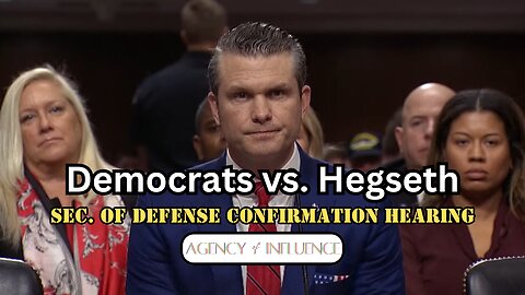 Democrats vs. Pete Hegseth | Secretary of Defense Confirmation