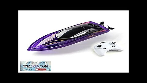 JJRC S13 RTR 2.4 30km/h RC Boat LED Light Capsized Reset High Review