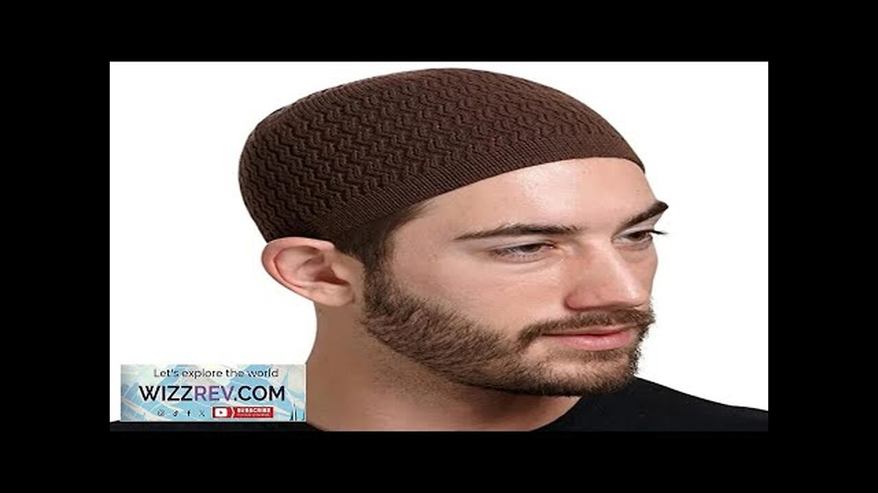 Solid Waves Jacquard Beanies Winter Breathable Stretchy Warm Knitted Kufi Hats Review