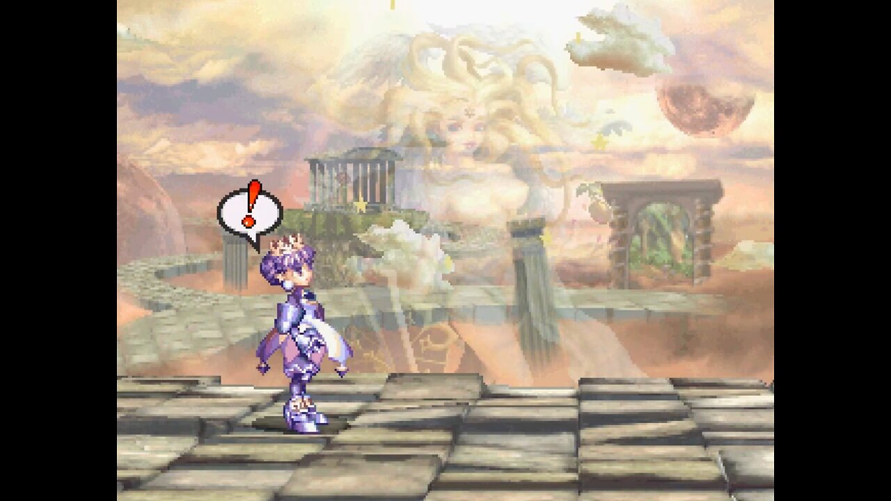 English Princess Crown P27 final boss and true ending. Also, that is one hell of a Goddess!