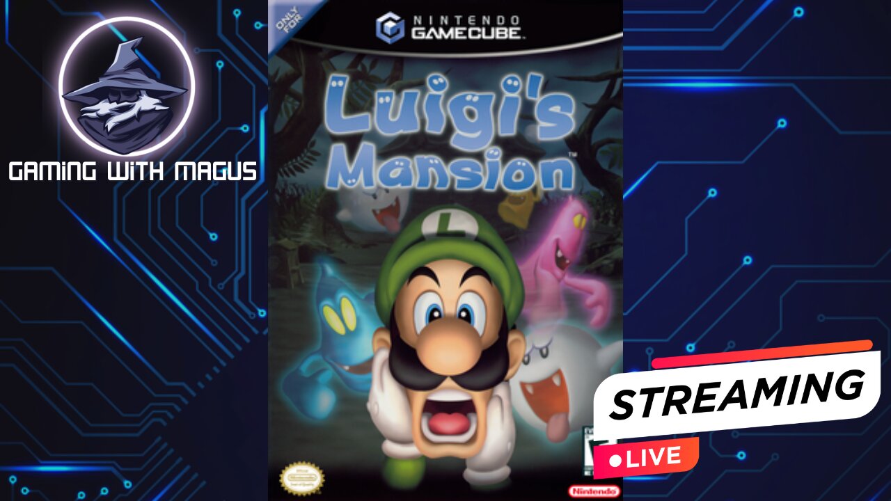 First time playing Luigi Mansion