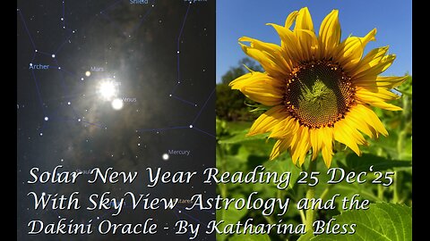 Reading: Solar New Year - 25 Dec '25