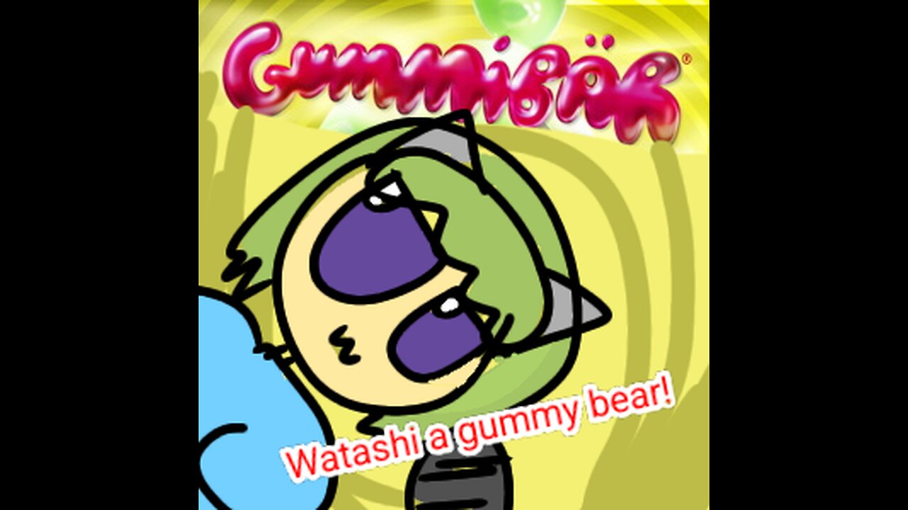 Raku-chan in the gummy bear song