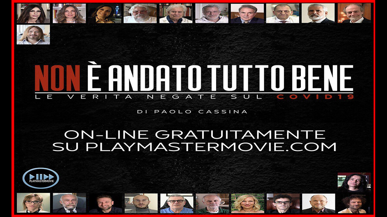 È FINALMENTE ONLINE👏​🎩​👏IL DOCUMENTARIO “NON È ANDATO TUTTO BENE - LE VERITÀ NEGATE SUL COVID19” DI PAOLO CASSINA🤝​🎩​​​🤝