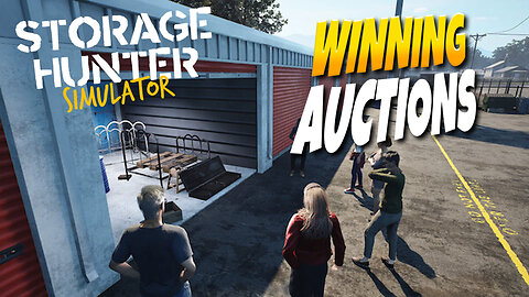 Winning Auctions In Storage Hunting Simulator