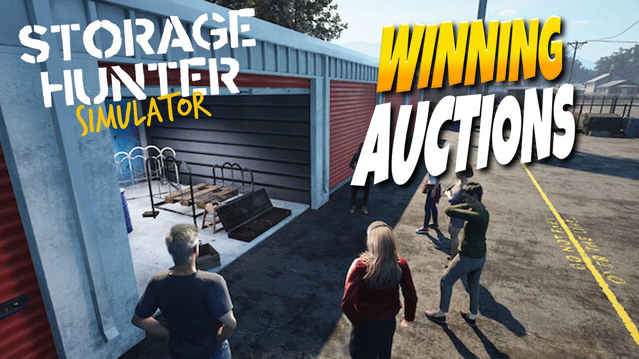 Winning Auctions In Storage Hunting Simulator