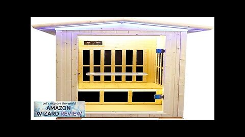 OUTEXER Outdoor Far Infrared Sauna Wooden Saunas Spa 1300W Low-EMF Dry Sauna Review