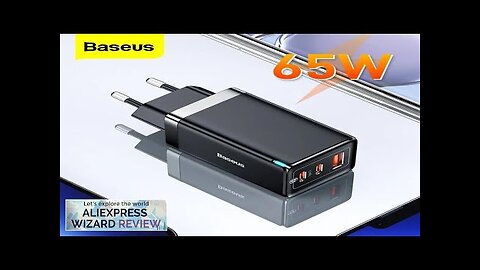 Baseus 65W GaN 5 Pro USB C Charger Quick Charge 4.0 3.0 Review