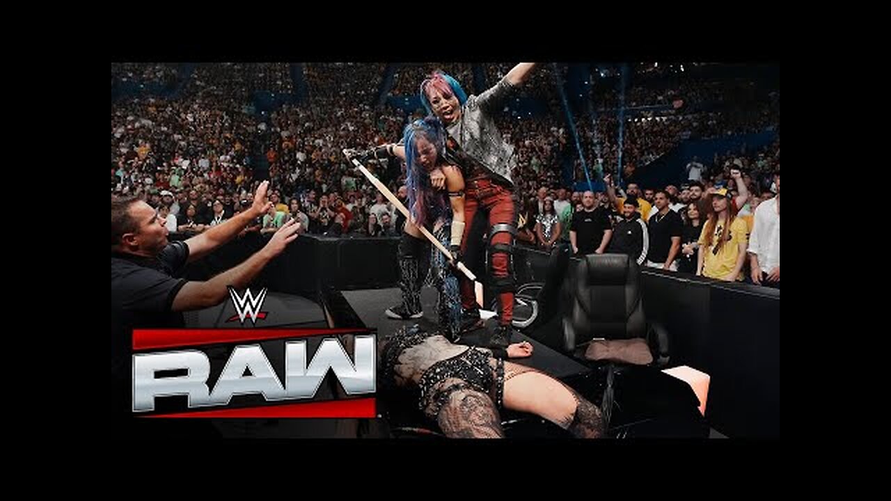 The Kabuki Warriors attack Rhea Ripley and IYO SKY Raw highlights, Oct. 13, 2025