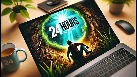 Surviving 24 Hours In A Hole!