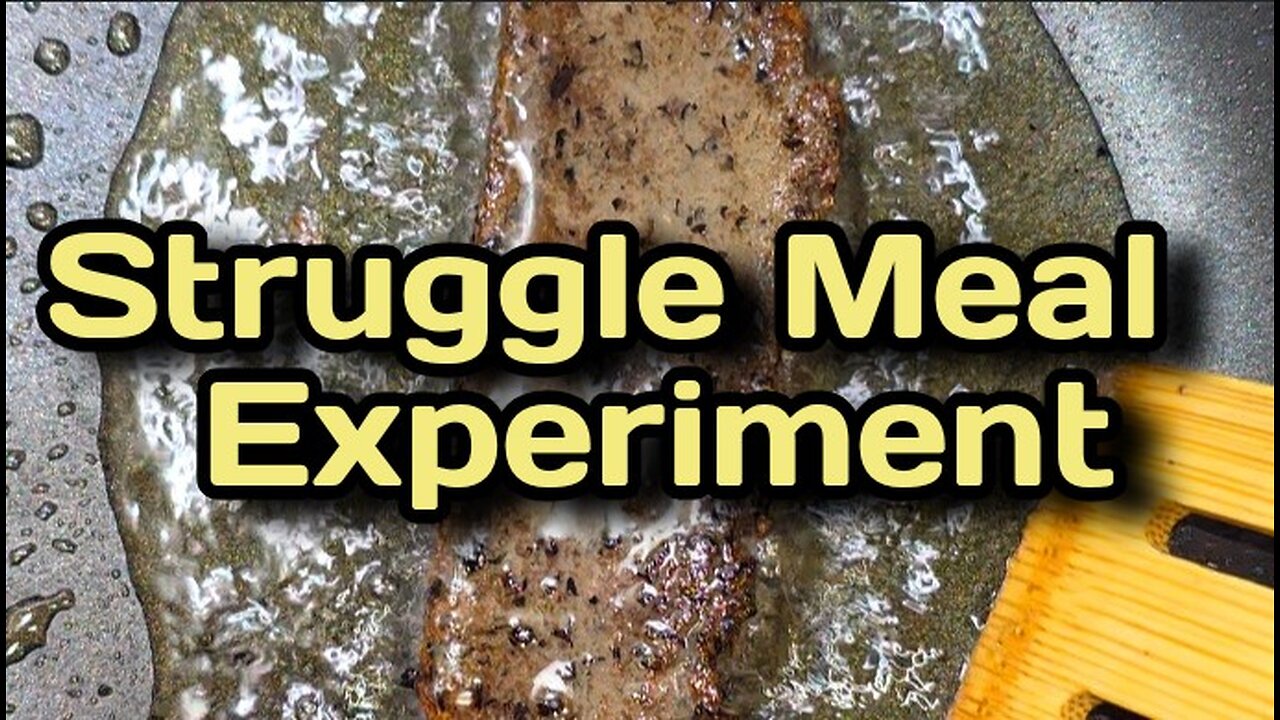 Black Bean Burmese Tofu {A Struggle Meal Fake Meat Experiment}