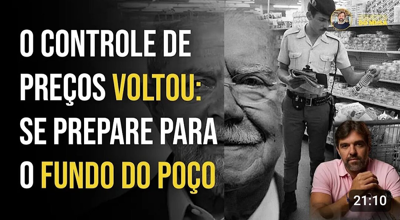 O CONTROLE DE PREÇOS VOLTOU: SE PREPARE PARA O FUNDO DO POÇO | BRUNO MUSA