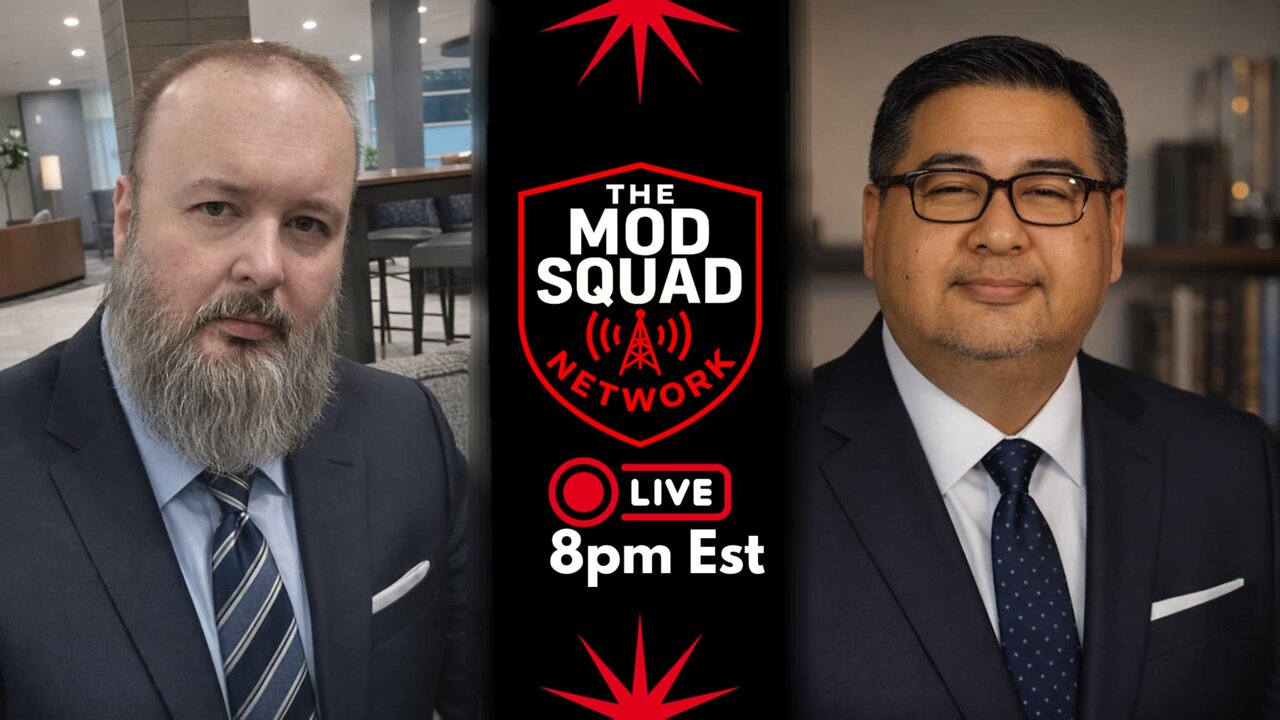 The MOD Squad LIVE With A GIVEAWAY 8PM EST.