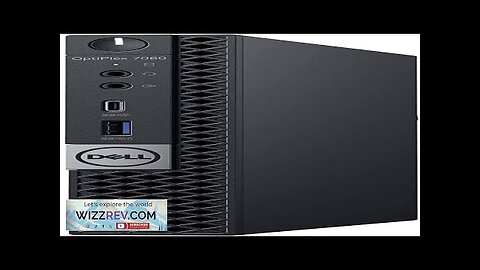 Dell Optiplex 7060 Micro MFF Desktop PC Intel i7-8700T 6-Cores 2.40GHz 16GB Review