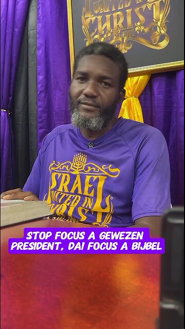 Stop Focus a gewezen president, dai Focus Bijbel