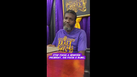 Stop Focus a gewezen president, dai Focus Bijbel