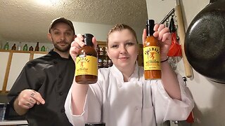 Fireball Whiskey Condiments Taste Test and Whole Roasted Chicken - PART 1